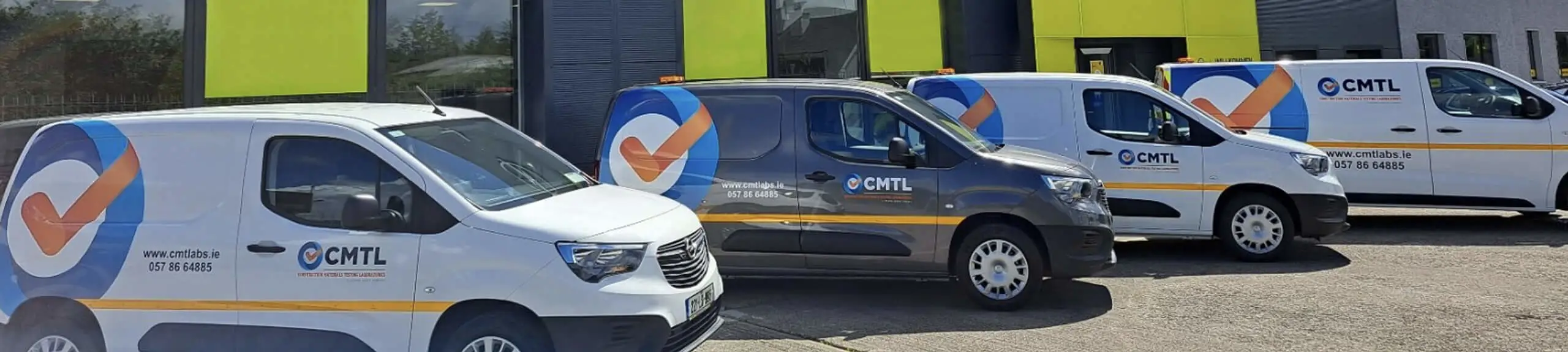 CMTL vans in Ireland