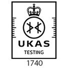 UKAS Testing 1740 Logo